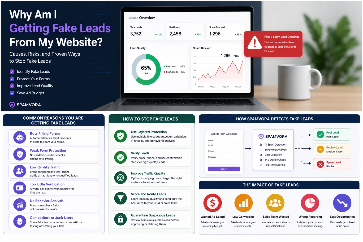 Why Am I Getting Fake Leads From My Website?