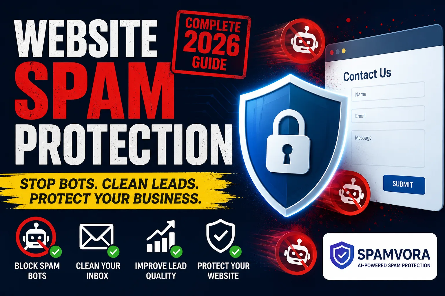 website spam protection